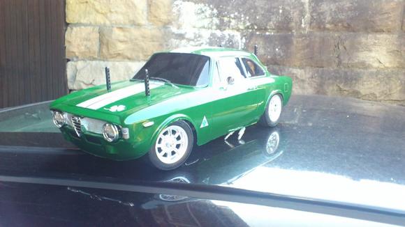 GTA with Mini Monte Carlo wheels 

front 3/4 view