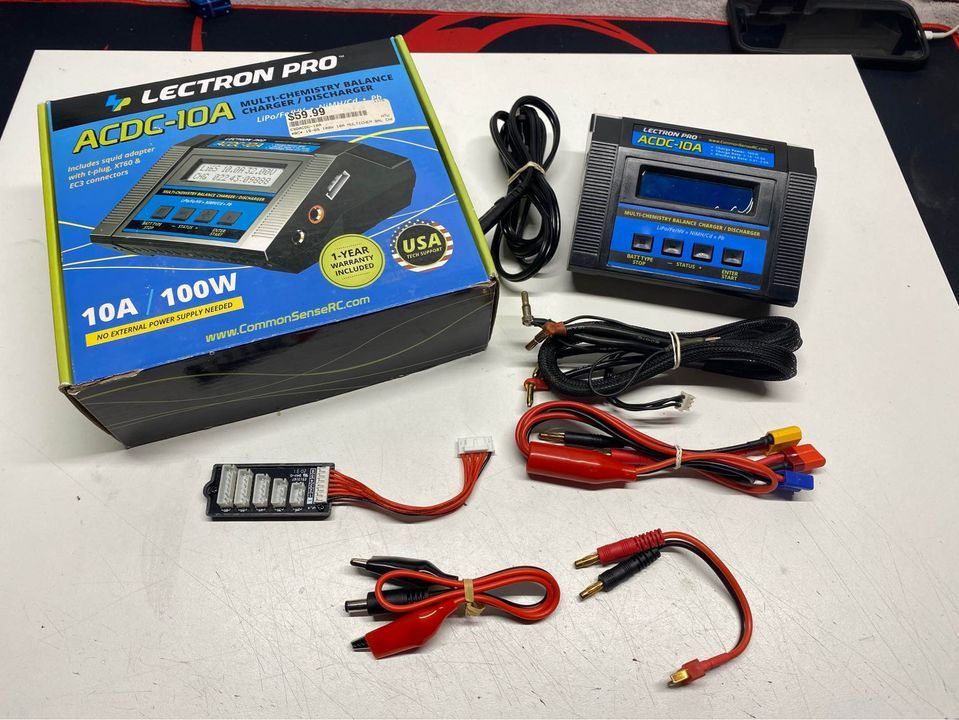 AC/DC Chargers and Charge Cable Lot - R/C Tech Forums