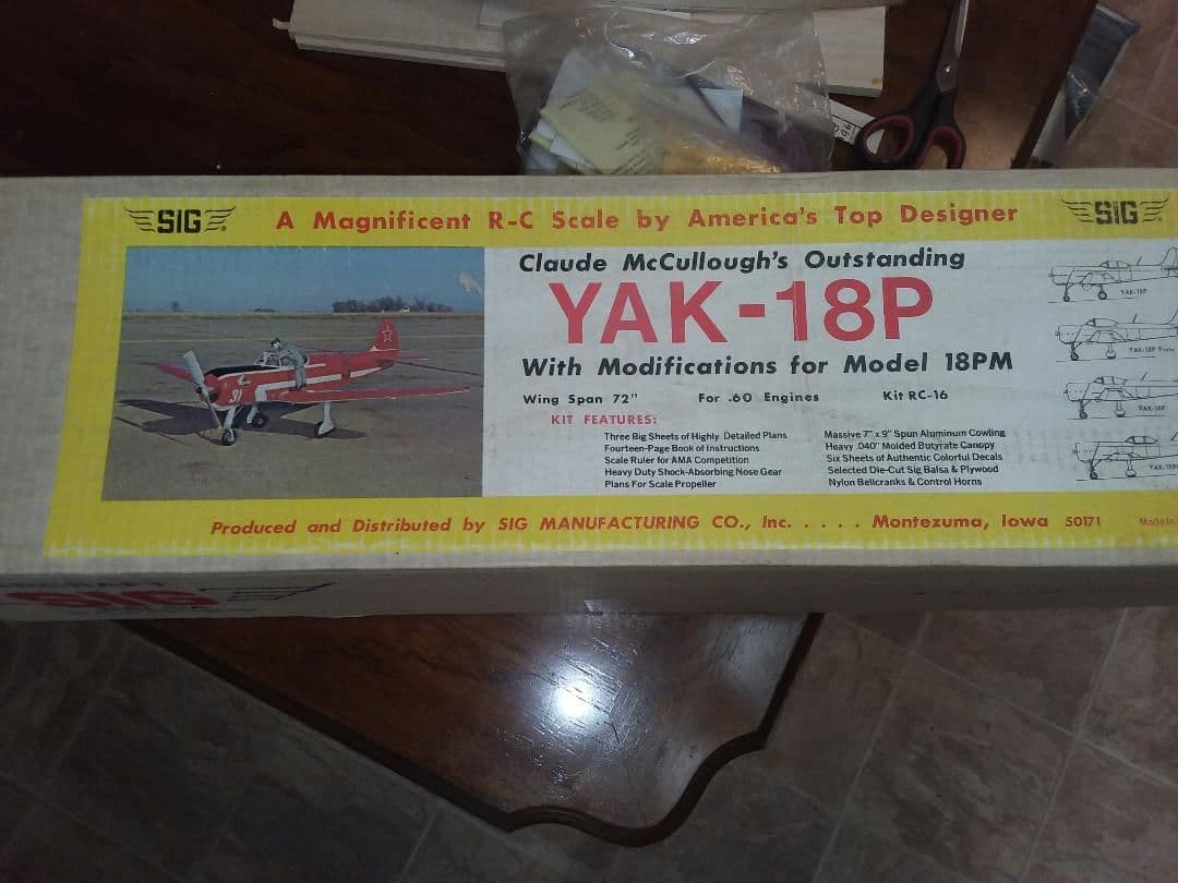Sig Yak 18 and Spring Air Retracts - RCU Forums