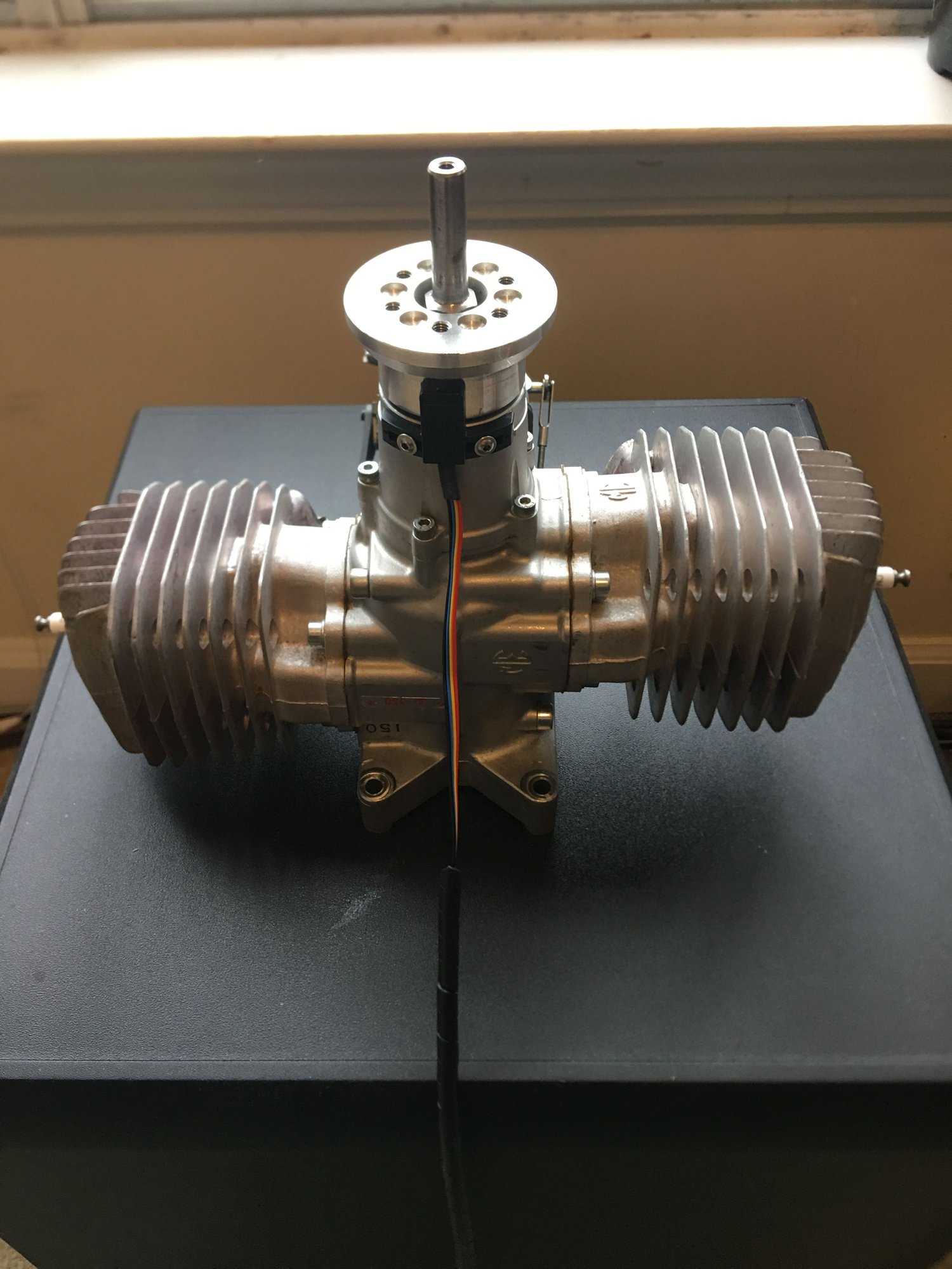 3W engine with canisters, prop and spinner RCU Forums