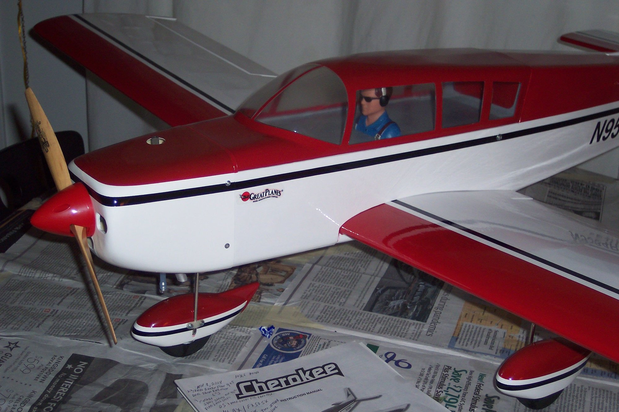 great planes piper cherokee