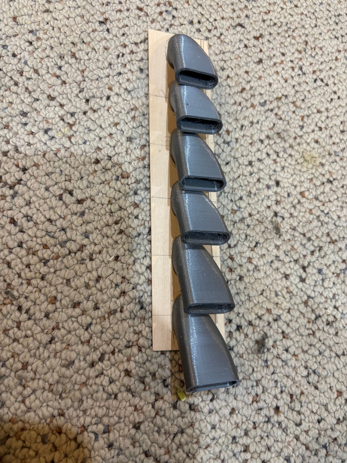 left side exhaust stacks, functional in the sense that air blowing over the speed controller can egress thru the exhaust stacks.