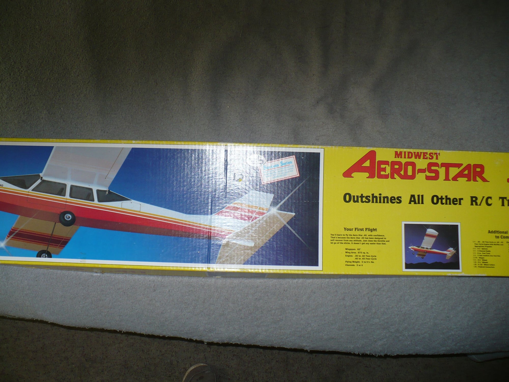 Rare Midwest Products Aero-Star .40 NIB old stock kit - RCU Forums