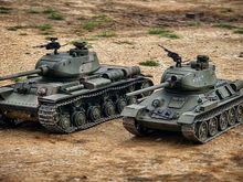 Both these tanks have had it done. Both have several hours of running on them and you can see wear the black has worn of just like a real tank would. You can also see that the black that is in the nooks and crannies deepens the overall look of the track.