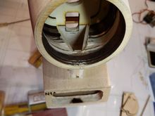 Cut an opening in the bottom of the cowl to fit over the fairing's opening. Holes will also need to be cut into the firewall to allow the air to escape.