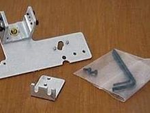 Tamiya Jagdpanzer Number 1 trunnion improvement kit. Sent my build in progress off to Daryl for a new metal trunnion to replace the poorly functioning plastic parts.