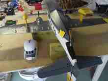 Elevators push rods and Rudder paddle seized- stuck again!