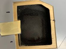 I wet out a bigger surface with epoxy after scuffing up the surface then put the slurry mix on top . Remove the servo or not just make sure the slurry fills the hole in the mount to lock it in