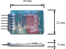 VSpeak telemetry adapter - weight: only 4g