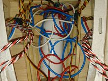 Wiring and tubing to be made up. What a madness