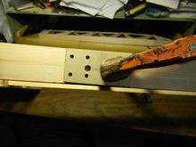 Strut bracket bolt holes