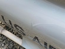 A crack line … been like that from 2018 repairs.