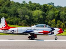 Ken Olsen's Beautiful T-33.
