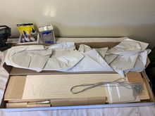 Freshly opened box, wood!