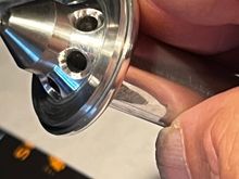 Also sports oversize holes in the baffle.