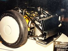 At show, displayed with the car.