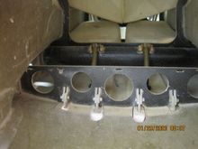 Removed air brake door cylinders