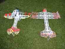 Aprx. 10dm larger flying area should slow it down considerably.