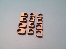 Two diameters to pick from to fit your strut and they can be painted to match you plane, chromate green or flat black.