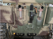 Starter handle will be in a slighty different position due to the convoy light being further over. I like the reflector, will use a red led .