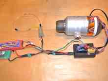 Final installation fitted to the plane