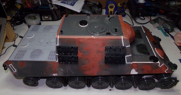 Overall look as she stands today.