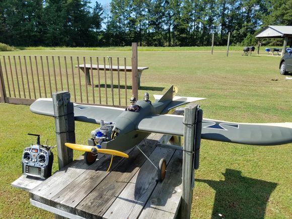 Ready to fly
NGH GT17 gas engine