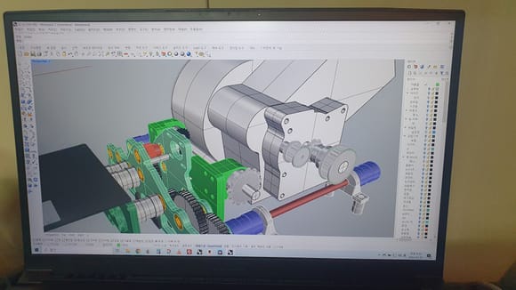 Design is underway to transmit axial power to the generator and main gear to the engine shaft of the K2 tank.