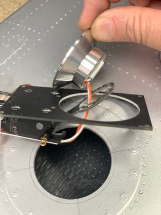 Delaminated landing light