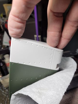 Fit after shortening aileron