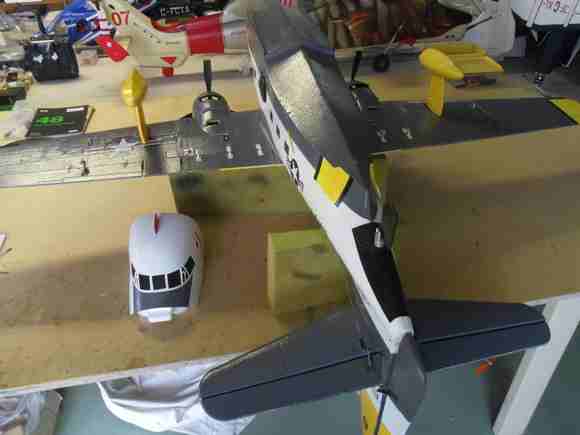 Elevators push rods and Rudder paddle seized- stuck again!