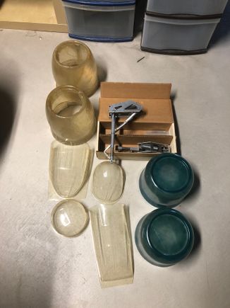 Cowls, canopies, main gear (nose gear installed in Fuse)