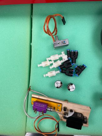 Hi flow valve with JR servo