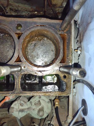 Cylinder 4 was full of coolant