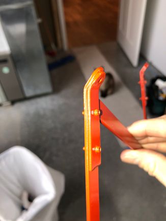 I added a doubler and painted it.  Should help to prevent breaking at the bend under the mounting bolt.