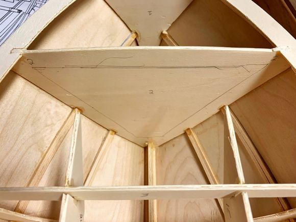 I'm opening up the front, so I can pipe water to my water canon.