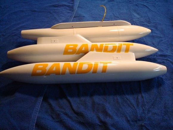 Rear tank is the center pylon which actually holds fuel.