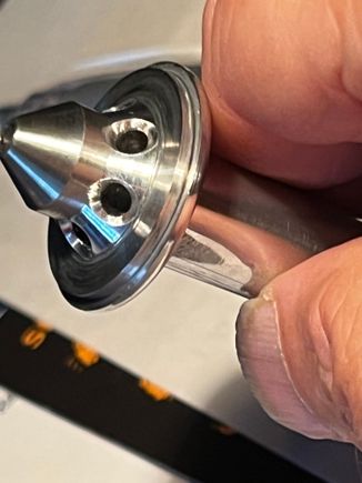 Also sports oversize holes in the baffle.