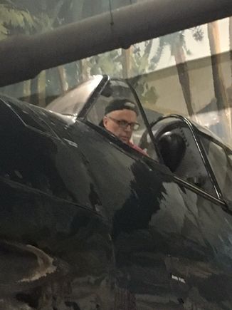 Taking cockpit pictures of S/N 79683 at the Air Zoo in Kalamazoo Michigan.