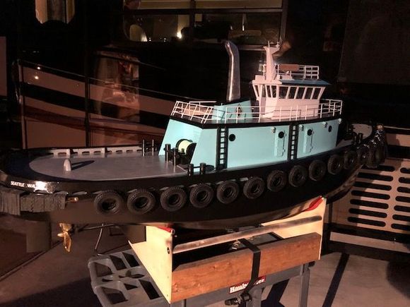 Repainted to Island Tug and Barge (Seattle) company