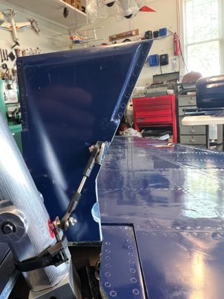 With the geometry located it's time to machine the strut mount.