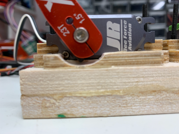 Airbrake 45 degree position