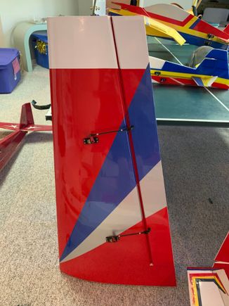 Extra 330S wing with Heavy Duty servos.