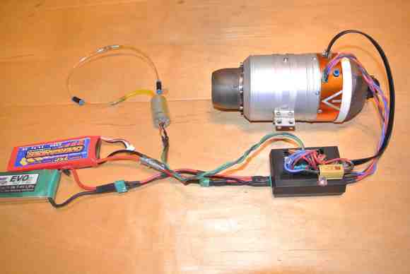 Final installation fitted to the plane