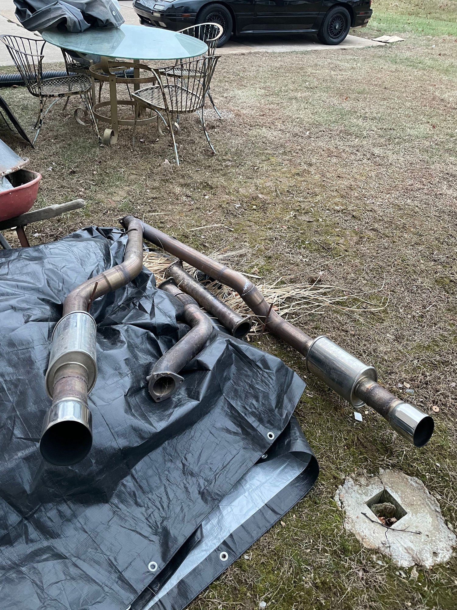 Engine - Exhaust - Turbo 2 full exhaust - Used - 1986 to 1991 Mazda RX-7 - Saint Louis, MO 63114, United States