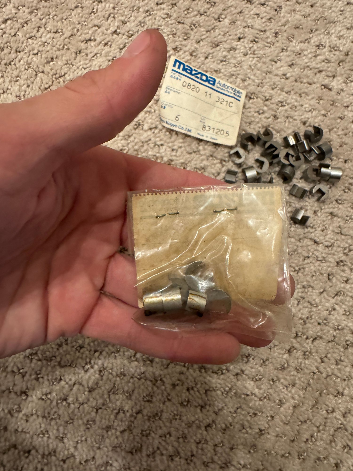 Engine - Internals - NOS 6mm Corner Seals - New - All Years  All Models - Watsonville, CA 95076, United States