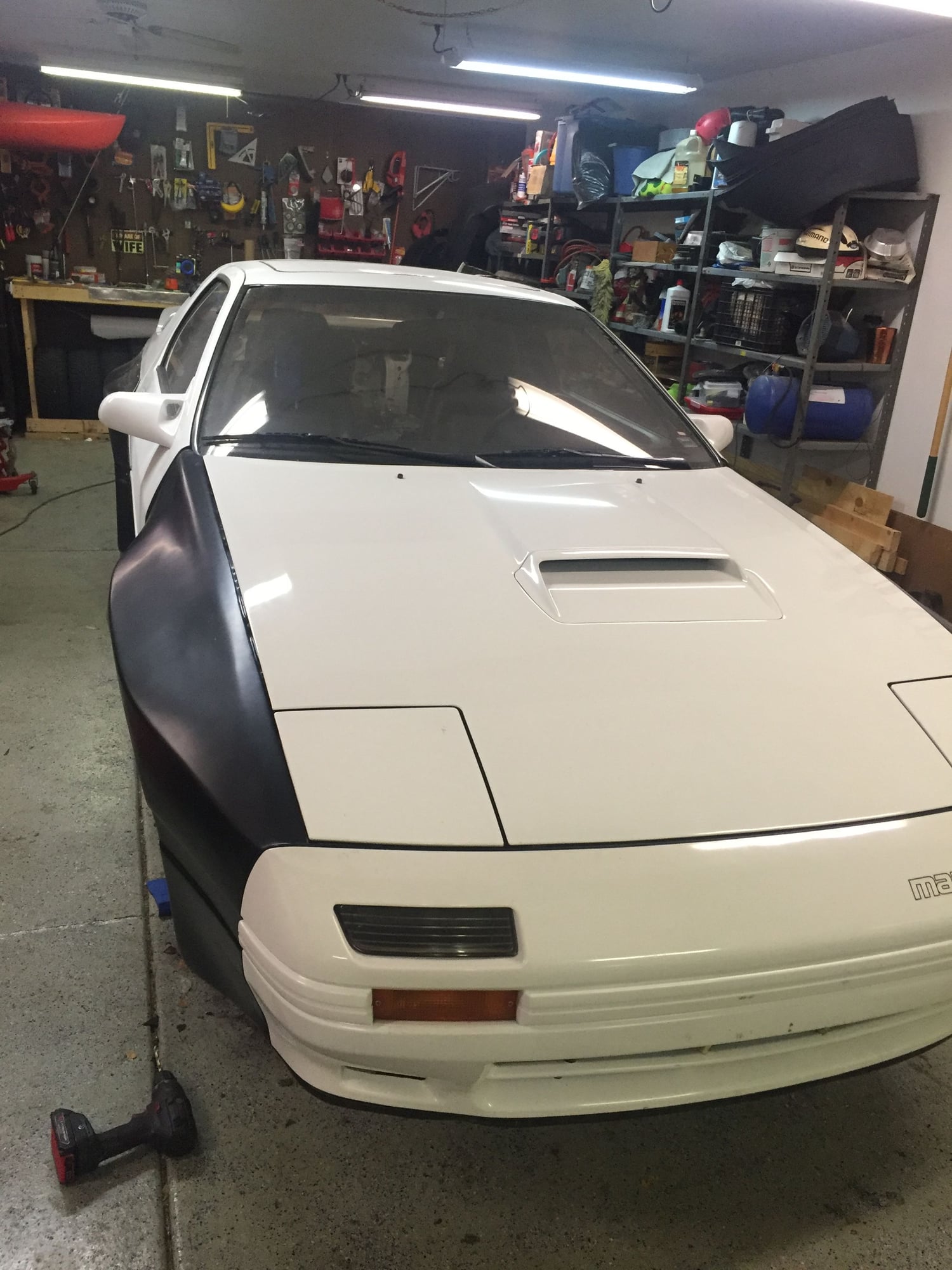 1988 Mazda RX-7 - For Sale 88 10AE RX7 turbo moded - Used - VIN JM1FC3326J0622443 - 106,000 Miles - Other - Manual - Hatchback - White - Shorewood, IL 60404, United States