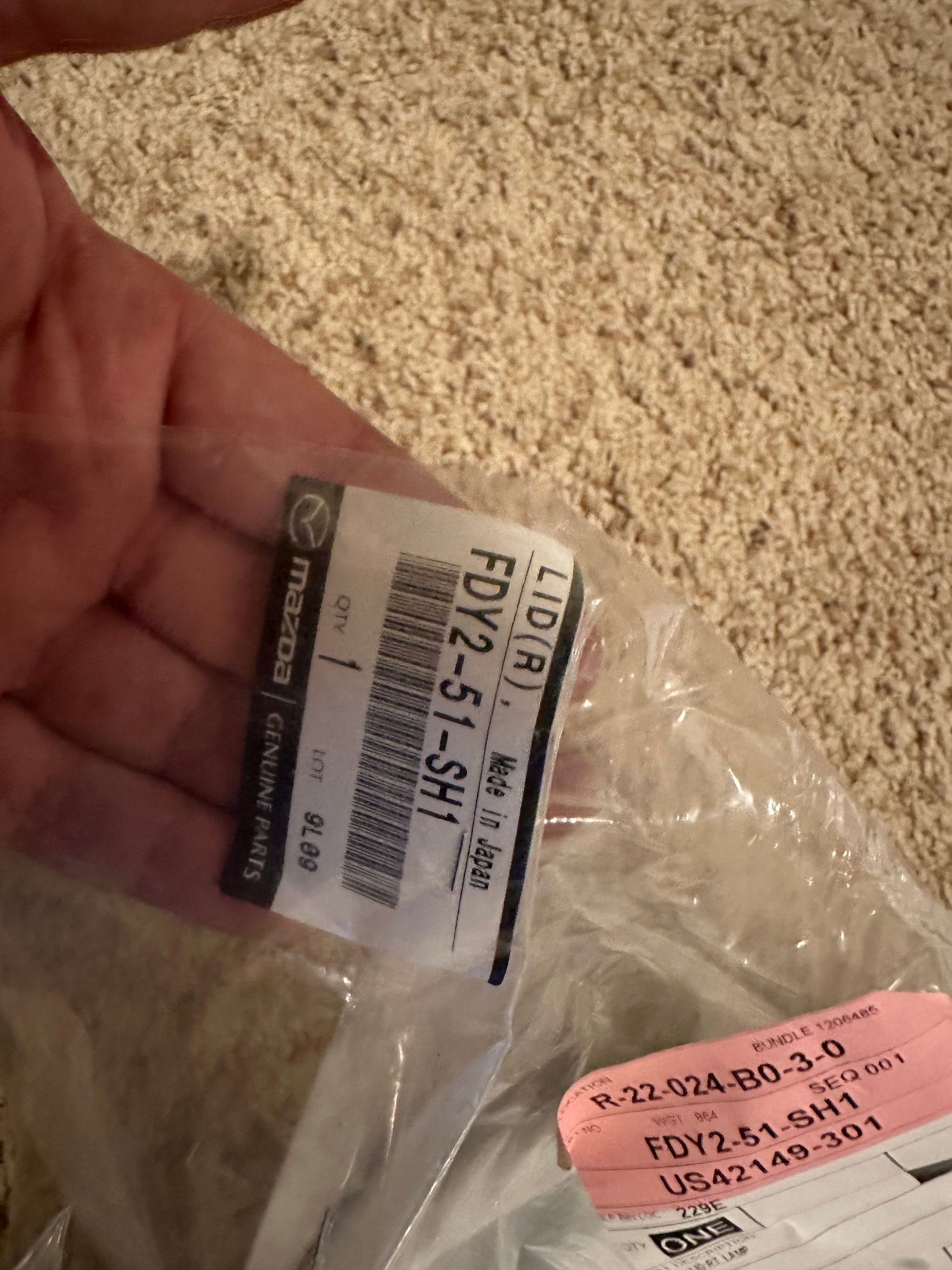 Accessories - Brand new OEM headlight covers FD3S - New - 1992 to 2002 Mazda RX-7 - Sparta, NJ 07871, United States