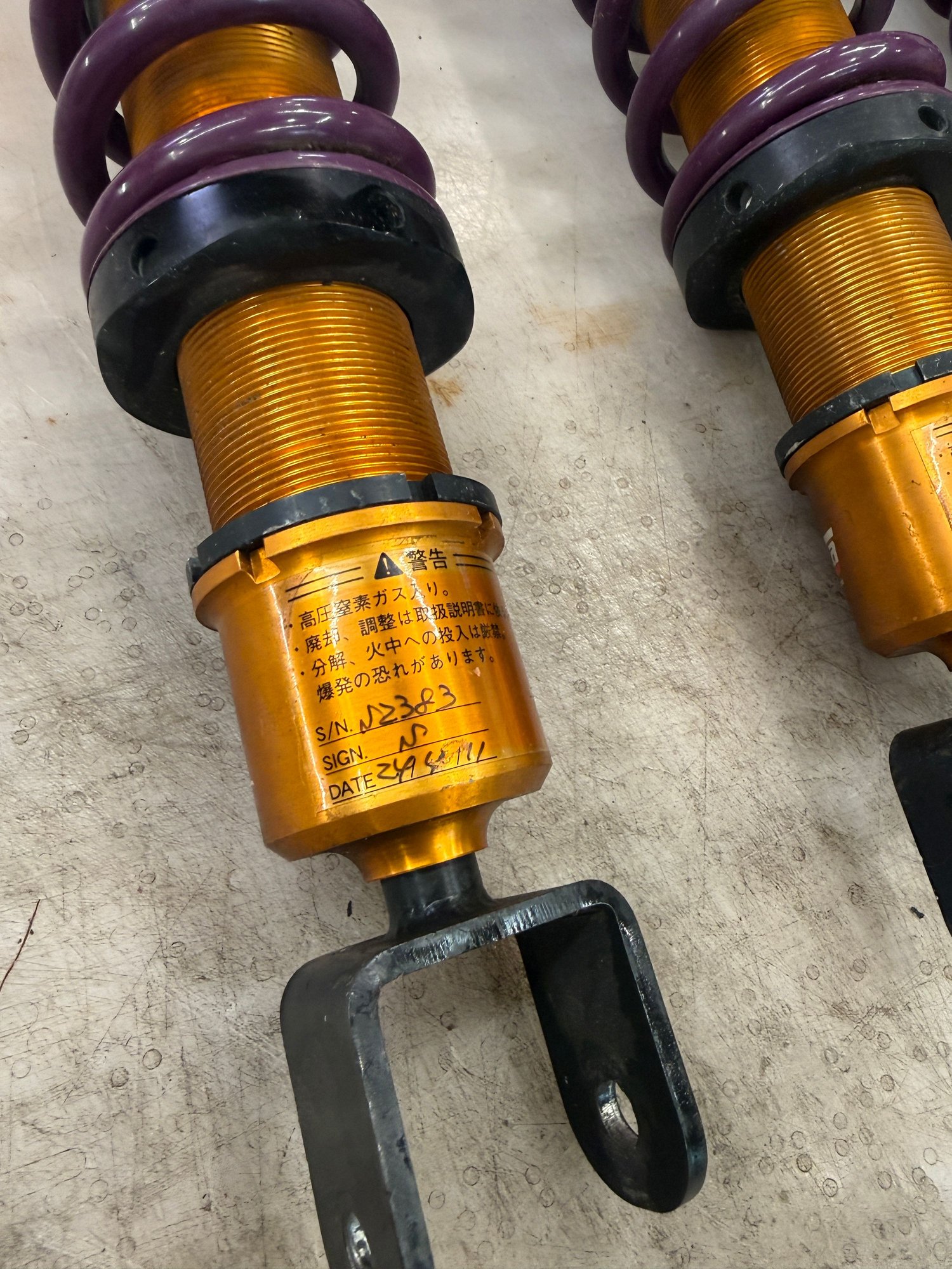 Steering/Suspension - Knight Sports Aragosta Coilovers - Used - 1992 to 2002 Mazda RX-7 - Glenmoore, PA 19343, United States