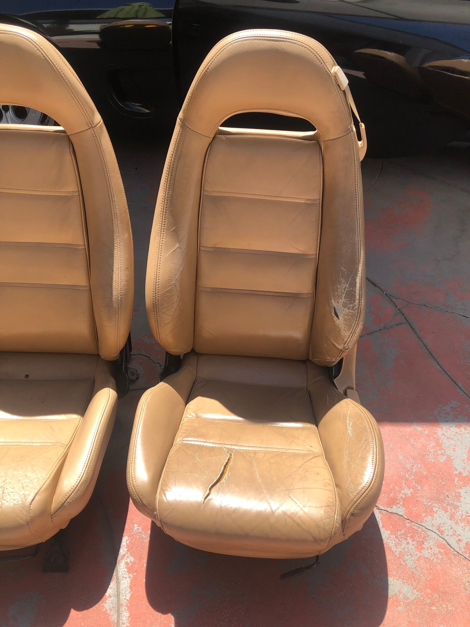Interior/Upholstery - Stock 94 Tan Seats - Used - 1993 to 2002 Mazda RX-7 - Long Beach, CA 90808, United States